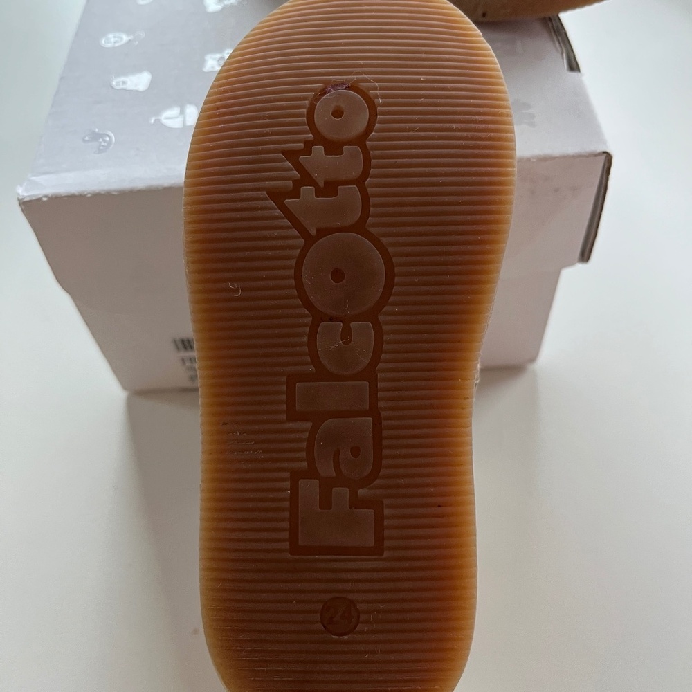 Falcotto gold booties, 24T / 7.5T, like new